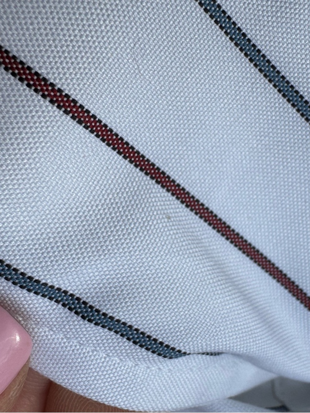Brooks Brothers Makers Dress Shirt NWT 15.5 34 White Stripe USA Made - Picture 2 of 3